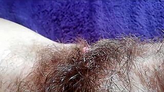 Can you feel my huge clit throbbing as I squirt hard in extreme close-up?