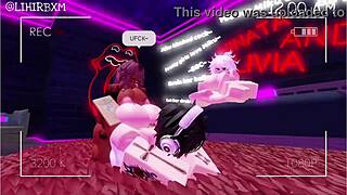 2 futa chicks n 1 female goin at it hard 🔥💦