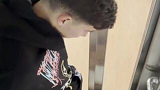 Yasmina Khan rides my cock hard in elevator till we get caught
