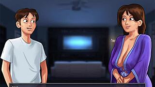 all my wild fucks with huge titted stepmom debbie summertime saga