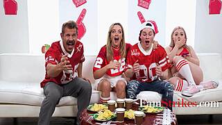 Think Family Football Ritual Stays Innocent? Eva Nyx Turns It Taboo for Luck