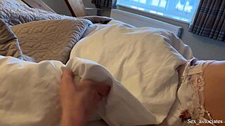 Shy arab stepmom accidentally shares bed with son at hotel...