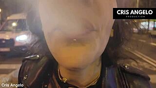 Girl friend experience with lena fire and cris angelo in barcelona