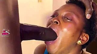 Handjob And Blowjob On Monster Cock