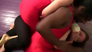 veve lane is wrestling in spandex and she looks so strong and powerful now