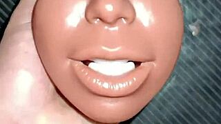 lipsy anal intenso y mamada de juguete del ano a la boca