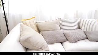 Stepdaughter Miranda Miller Begs For Cock