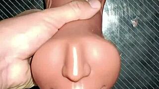 lipsy anal intenso y mamada de juguete del ano a la boca