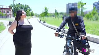 ultimate big tits poll bbw milf mae quira questions randoms at the street