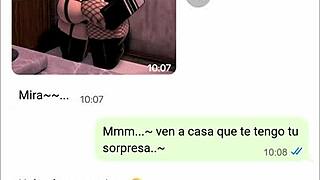 Complaciendo A Putita Antes De Su Novio