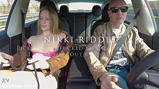 nikki riddle picked up with tesla and fucked anal by capitano eric