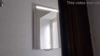 italian amateur cums hard after seeing stepmom shower