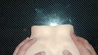 Candy tries more creampie positions in vagina