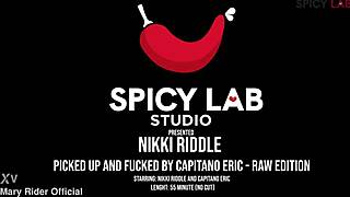 nikki riddle picked up with tesla and fucked anal by capitano eric