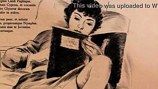 Vintage erotic art