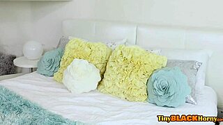 ebony teen fists her tight asshole