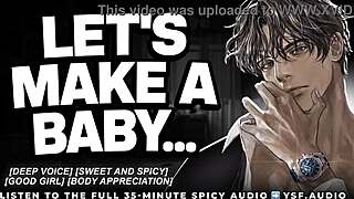 Sweet husband wants to impregnate you in roleplay