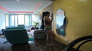 Slutty Dancing Whore Stepsister Gets Submissive