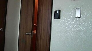 Skinny wife cheats in shower sex