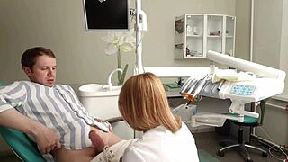 Hardcore anal with doctor ends in facial 😈