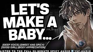 Sweet husband wants to impregnate you in roleplay
