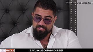 Stepdaddy finds out his stepson is gay
