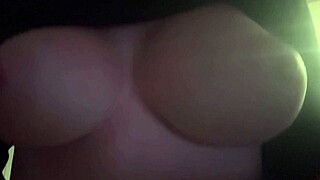 italian milf shows her big bouncing tits