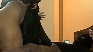 I love riding my gardeners big black cock when im home alone