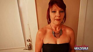 petite redhead mature cathrine sloppy deepthroat passionate swallow