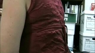 Fuck my friend hard in the office
