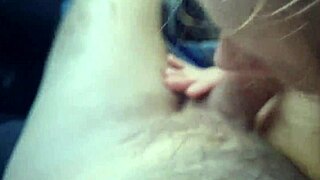 i gave the taxi driver a sloppy blowjob in his car