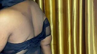 bbw woman enjoys smoking her cigarettes casually