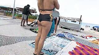 Stepsister shows off her wet irresistible curves