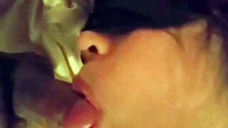 Personal Homemade Asian Chubby Blowjob Session