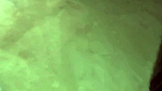 Latina teen surprised in doggy by stepdad