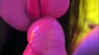close up sloppy big tits wife blowjob on camera