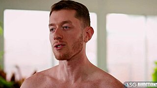 Ginger hunk flip fucks tatted bi newbie jake