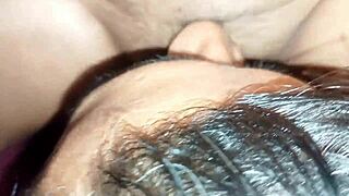 Indian bhabhi pussy sucking and first anal try