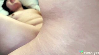 eri mizuno excites boyfriend with hairy pussy sex