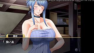 Shimaizuma 3 visual novel episode 7 miku-nee gets angry