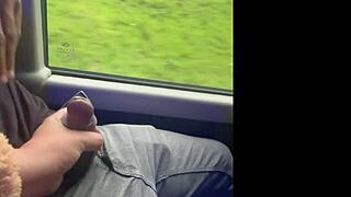 lo conoci en el bus y le chupe la verga me folla en un bano publico
