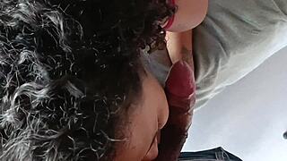 I'm cumming deep inside this curly brunette in sao paulo