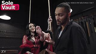 Goddess Charlotte Sins Forces You To Worship Her Perfect Bare Feet