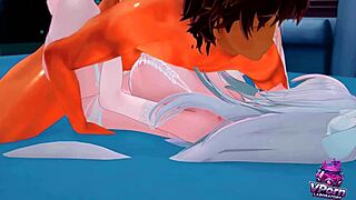 Black guy fucks two hot white girls hard