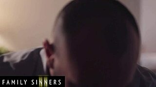 hot stepdaughter wants intense family sex