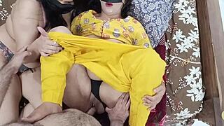 i fuck my wife and beautiful saali together first time