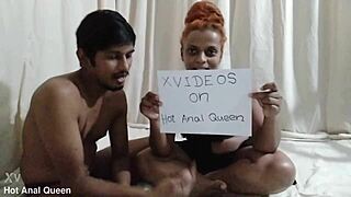 Indian milf bent over for verification fun