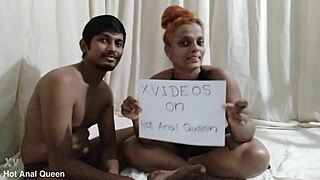 Indian milf bent over for verification fun