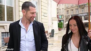 Lost Tourist Milena Ray Hooks Up With Helpful Stranger For Casual Sex