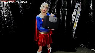 Super Gurl Weakened And Broken By Monster Cock In Bondage
